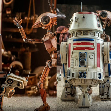 R5-D4, Pit Droid, and BD-72