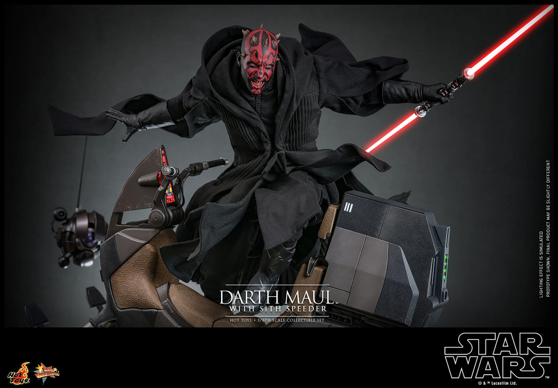 ! Darth Maul 2.0 & Sith Speeder (New)
