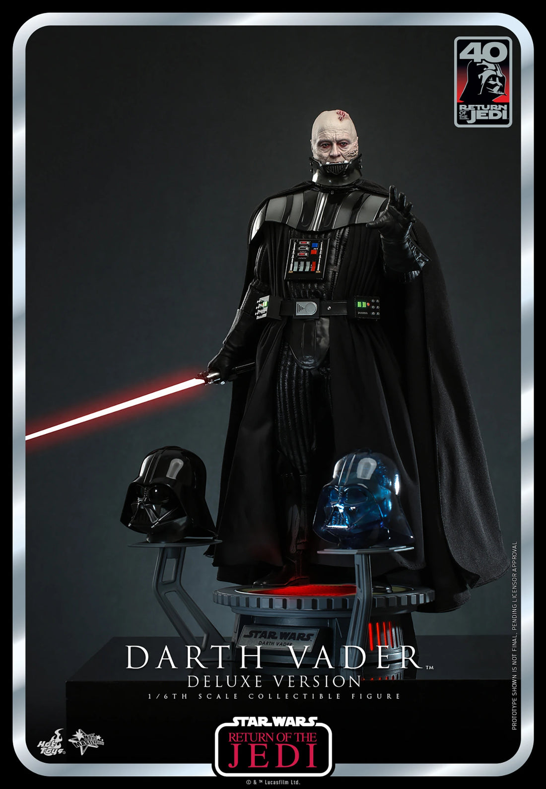 ! Darth Vader, RotJ Deluxe (Preorder)